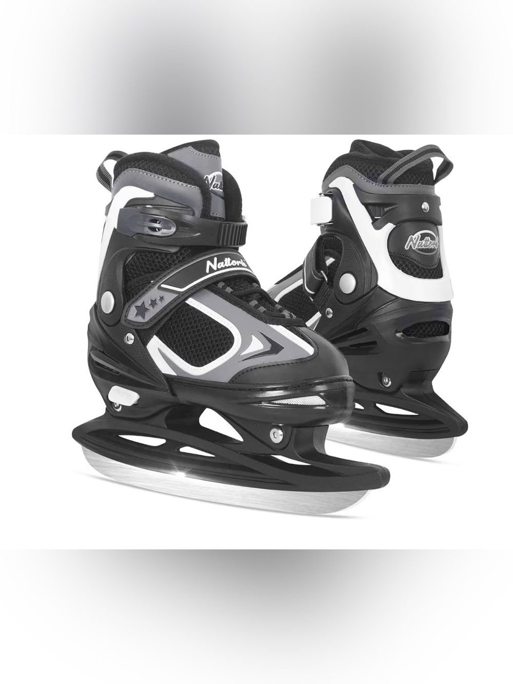 NWT Nattork Kids Adjustable Ice Skates 1-4